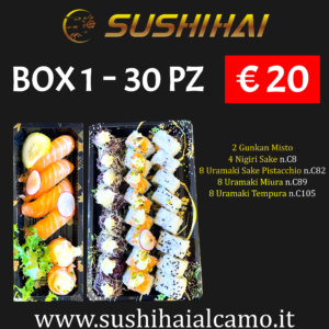 Box 1 - 30 pezzi